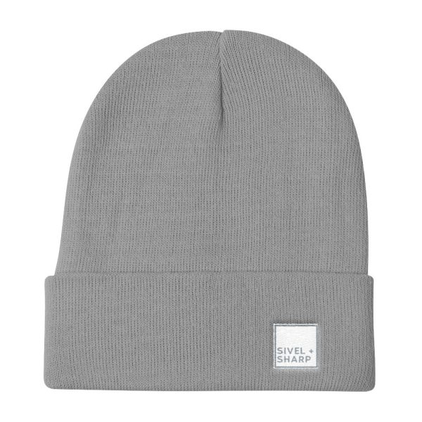 SIVEL+SHARP Logo Knit Beanie Fashion