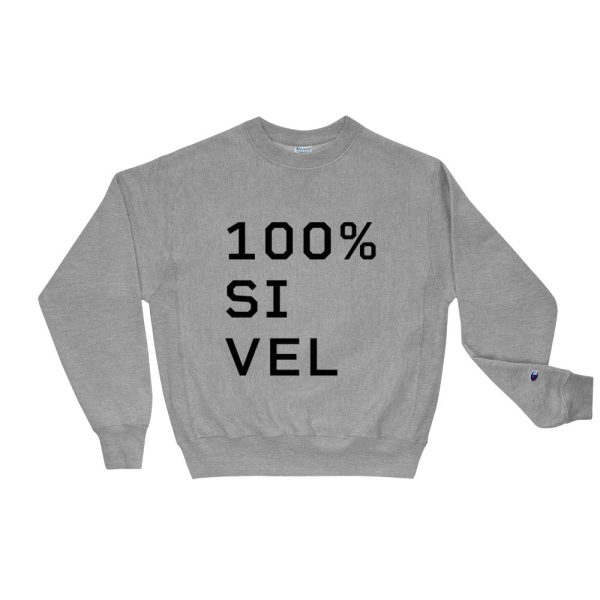 100% SIVEL Champion Sweatshirt by SIVEL + SHARP Online Hot Sale