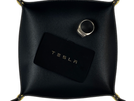 Minimalist Vegan Leather Travel Valet Tray Online