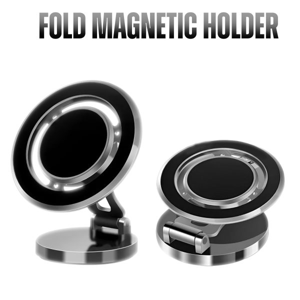 360° Adjustable Magnetic Mobile Stand with Adhesive Base for Cars, Compatible with Smartphone’s Hot on Sale