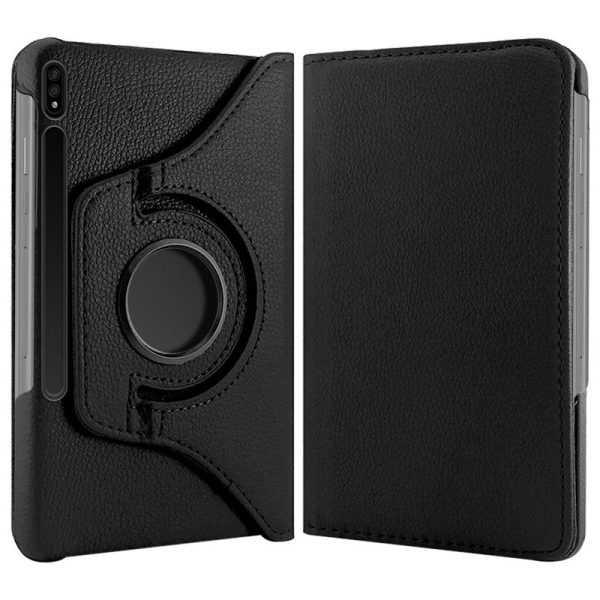 360 Degree Rotating PU Leather Tablet Flip Cover For Samsung Galaxy Tab S7 SM-T870   T875 Fashion