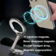 360° Rotational Magnetic Multi-Functional Mobile Holder with Adhesive Base Compatible with Smartphones Fashion