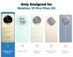  Liquid Soft Silicone Case Minimalistic Design With Matte Ring Camera Protection Back Cover For Realme 13 Pro Plus 5G Online Sale