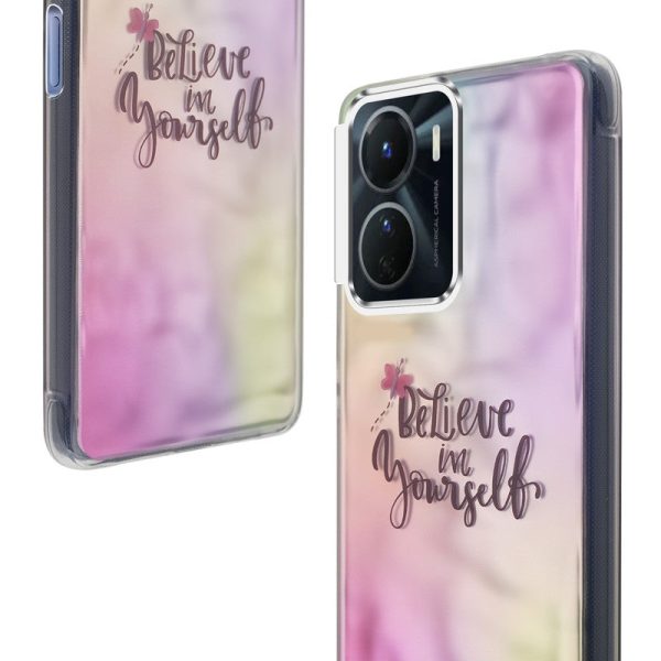 Wrinkle & Artistic Wave Printed Phone Case For Vivo Y16 For Sale