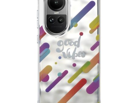 Wrinkle & Artistic Wave Printed Phone Case For Oppo Reno 10 5G Hot on Sale