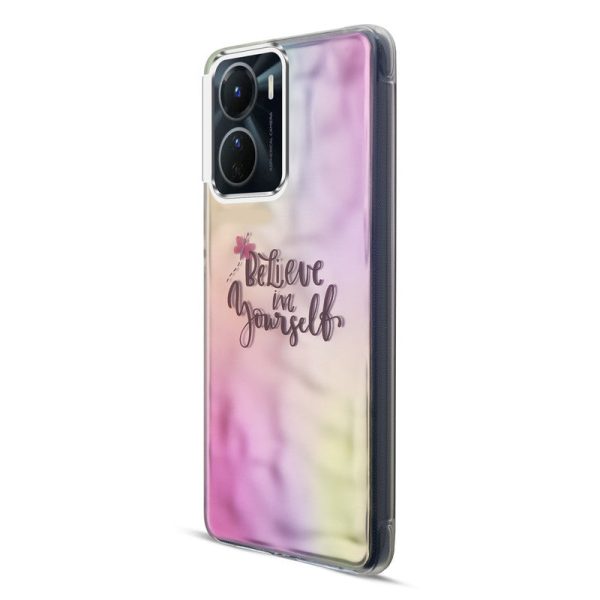 Wrinkle & Artistic Wave Printed Phone Case For Vivo Y16 For Sale