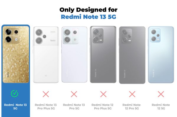 Ultra-Thin Frosted Matte Anti-Yellow Hard Back Case for Redmi Note 13 5G Sale