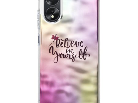 Wrinkle & Artistic Wave Printed Phone Case For Oppo A18 on Sale