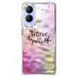 Wrinkle & Artistic Wave Printed Phone Case For Vivo Y17s Fashion