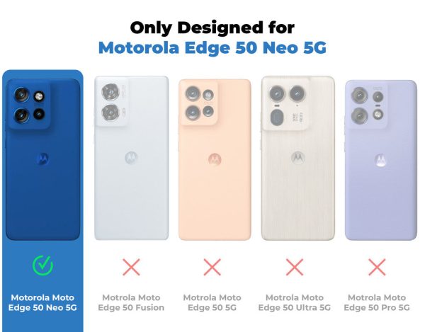 Dotted Silicon With Matt Ring Camera Protection Back Case Cover for Motorola Moto Edge 50 Neo 5G For Discount