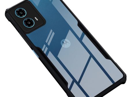 Premium Acrylic Transparent Back Cover for Motorola G34 5G Sale