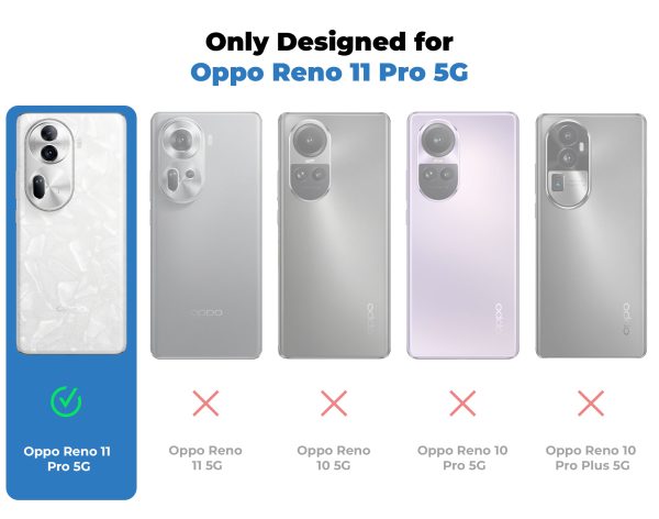 Premium Acrylic Transparent Back Cover for Oppo Reno 11 Pro 5G Supply