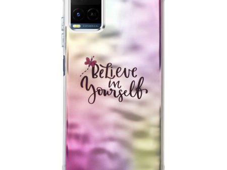 Wrinkle & Artistic Wave Printed Phone Case For Vivo Y21 2021 on Sale