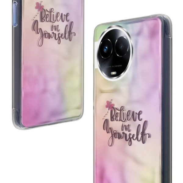 Wrinkle & Artistic Wave Printed Phone Case For Realme 11X 5G on Sale