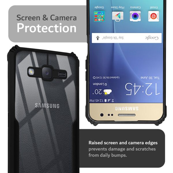 Premium Acrylic Transparent Back Cover for Samsung J2 2015 For Cheap