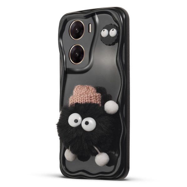 Wave Cute 3D Cartoon Back Cover Case for Vivo V29e 5G Sale